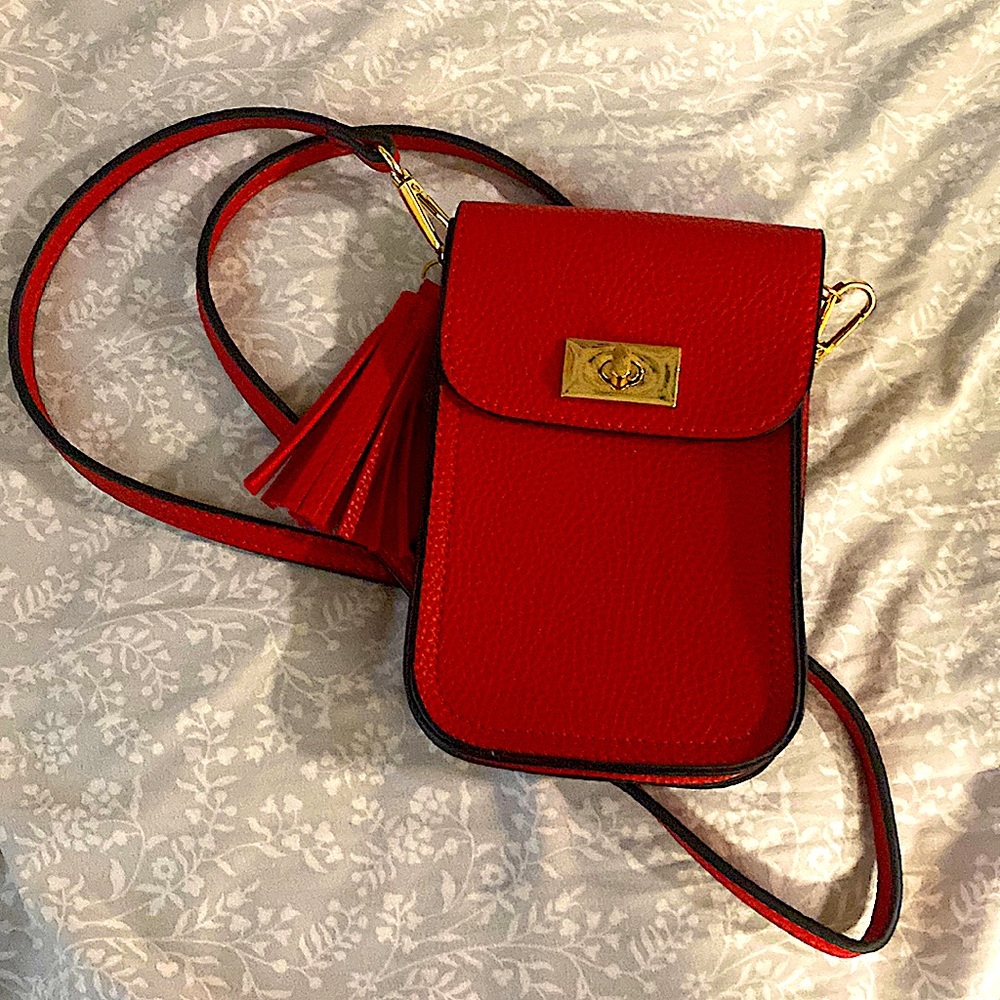 Cute red crossbody